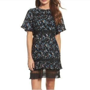 NEW CHELSEA 28 FLORAL DRESS...SIZE:L